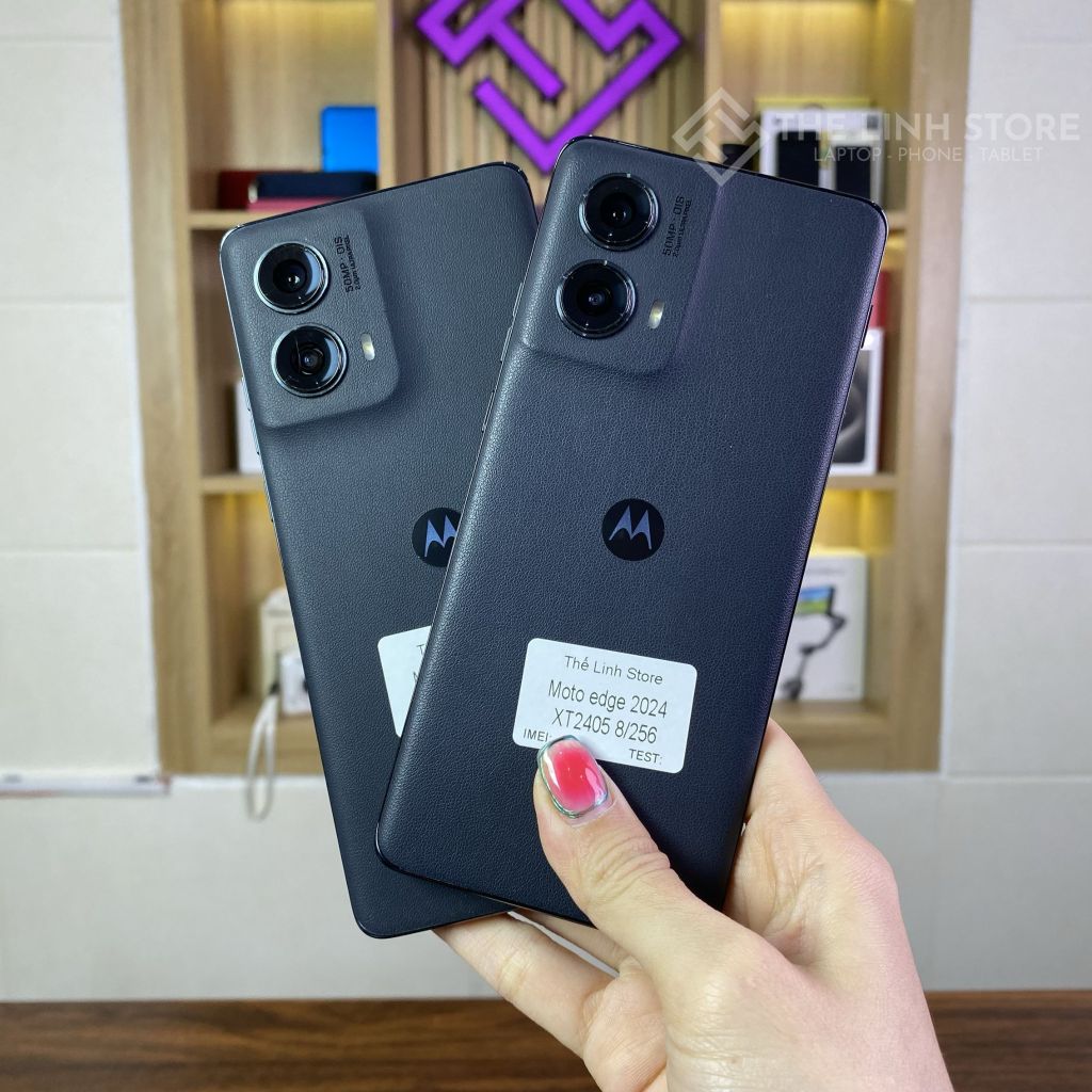Điện thoại Motorola Moto EDGE (2024) XT2405 - Snapdragon 7s Gen 2 màn P-OLED 144Hz