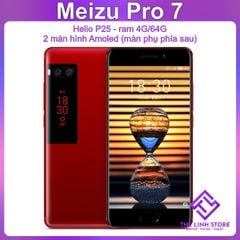 Điện thoại Meizu Pro 7 có 2 màn hình Amoled - Helio P25 ram 4G 64G