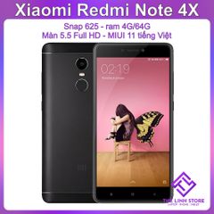 Điện thoại Xiaomi Redmi Note 4X - Snapdragon 625 ROM quốc tế