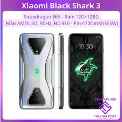 Điện thoại Xiaomi Black Shark 3 màn AMOLED 90Hz - Snapdragon 865 ram 12G 256G
