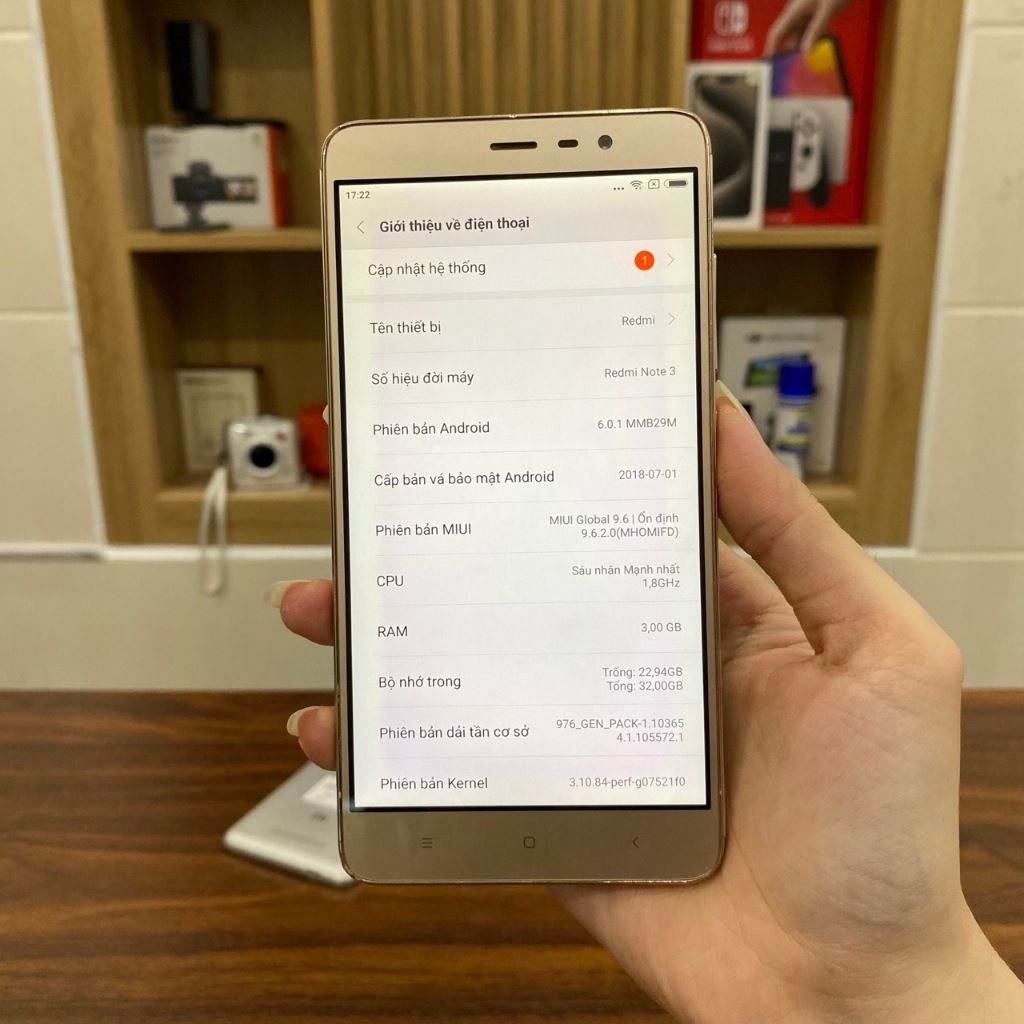 Điện thoại Xiaomi Redmi Note 3 Pro 2 Sim - Snapdragon 650 Màn 5.5 inch