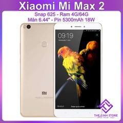 Điện thoại Xiaomi Mi Max 2 màn 6.44 inch - có tiếng Việt pin 5300 mAh