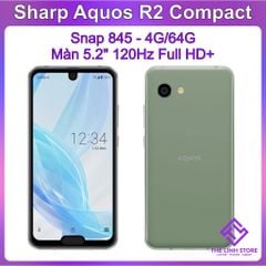Điện thoại Sharp Aquos R2 Compact nhỏ gọn - Snapdragon 845 ram 4G 64G