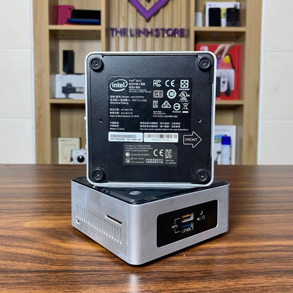 Máy tính Mini PC Intel NUC NUC5CPYH - Intel N3050 Ram 8G SSD 128G