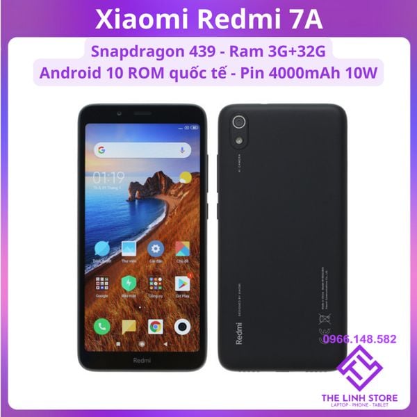 Điện thoại Xiaomi Redmi 7A Rom tiếng Việt- Snapdragon 439 Pin 4000mAh