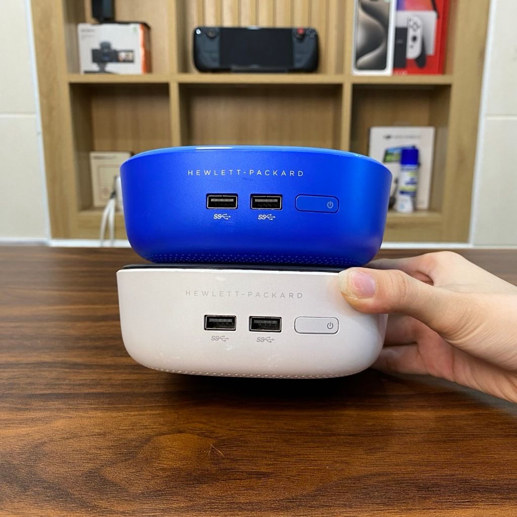 Máy tính Mini PC HP Pavilion Mini 300 có WIFI - Intel 3558u Ram 4G 128G SSD