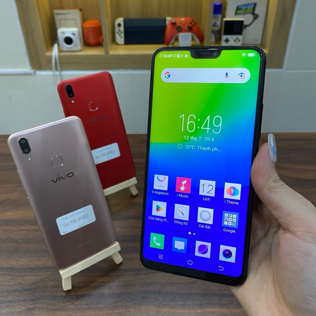 Điện thoại Vivo Y85 Ram 4G 64G Màn 6.3 inch - Snapdragon 450 Bản quốc tế