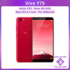 Điện thoại Vivo Y75 màn 5.7 inch tràn viền - Helio P23 ram 4G 32G