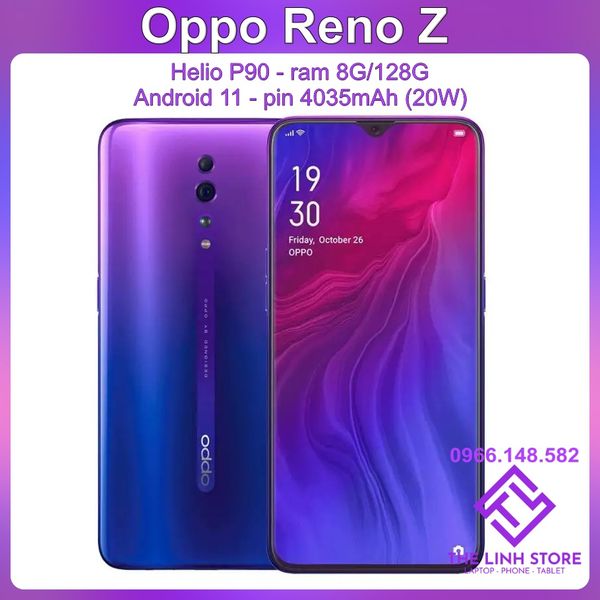 Điện thoại Oppo Reno Z ram 8G 128G - Helio P90