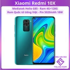 Điện thoại Xiaomi Redmi 10X Rom quốc tế tiếng Việt - Helio G85 ram 4G 128G