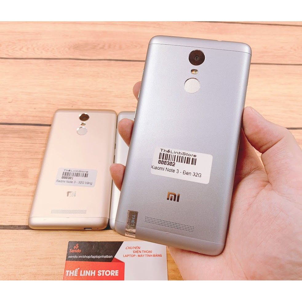 Điện thoại Xiaomi Redmi Note 3 2 Sim - Chip Helio lõi 8, Vân tay