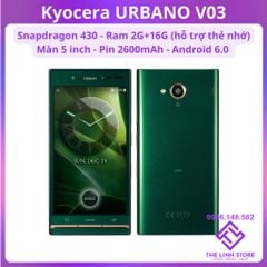 Điện thoại Kyocera Urbano V03 KYV38 màn 5 inch - Snapdragon 430