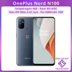 Điện thoại OnePlus Nord N100 màn 90Hz 6.5 inch - Snapdragon 460 ram 4G 64G