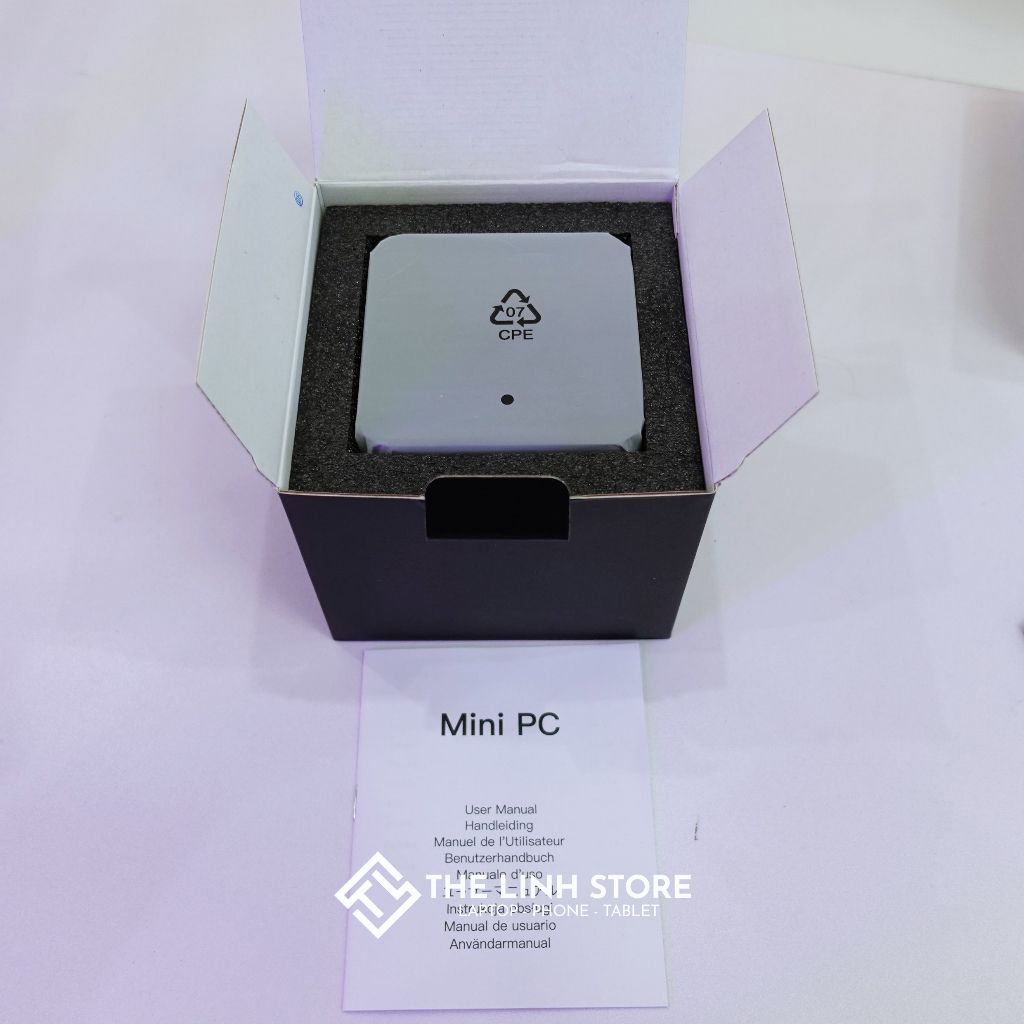Máy tính Mini PC Intel NUC T9 Plus mới FullBox - intel N100 thế hệ 12 ram 16G Có LED