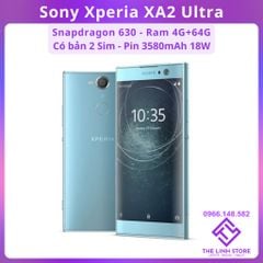 Điện thoại Sony Xperia XA2 Ultra có bản 2 Sim - Snapdragon 630 Màn không viền