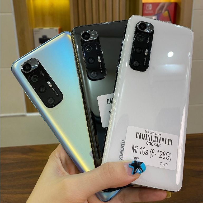 Điện thoại Xiaomi Mi 10S màn AMOLED 90Hz - Snap 870 Ram 12G 256G
