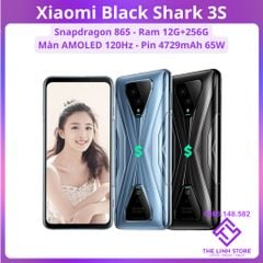 Điện thoại Xiaomi Black Shark 3S Ram 12G 256G - Snapdragon 865 màn AMOLED 120Hz