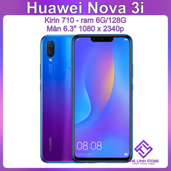 Điện thoại Huawei Nova 3i bản Quốc tế - Kirin 710 ram 6G 128G