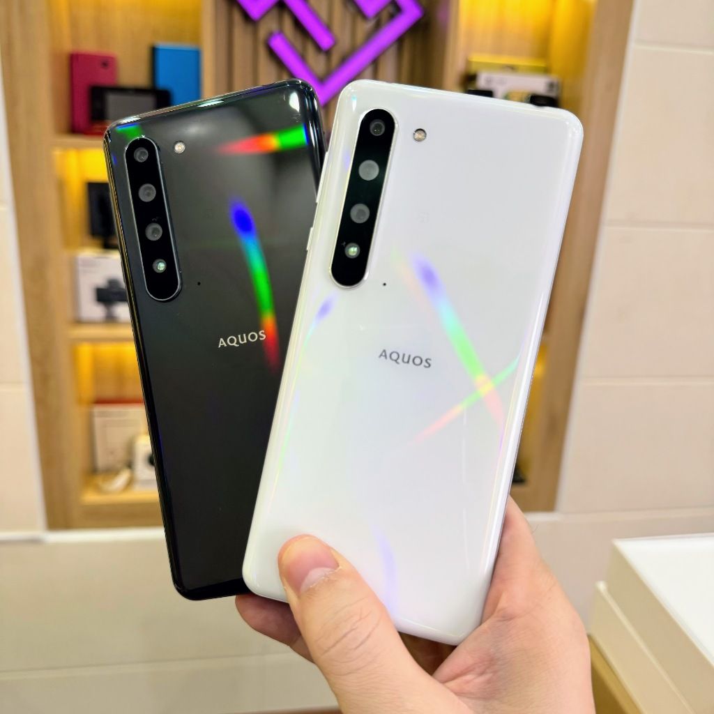 Điện thoại Sharp Aquos R5G màn 120Hz 2K - Snapdragon 865 ram 12G 256G