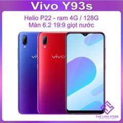Điện thoại Vivo Y93s ram 4G 128G - Helio P22 màn 6.2 inch giọt nước
