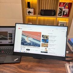 Màn hình di động 18.5 inch IPS Vỏ hợp kim chỉ mỏng 4mm - Tặng kèm bao da