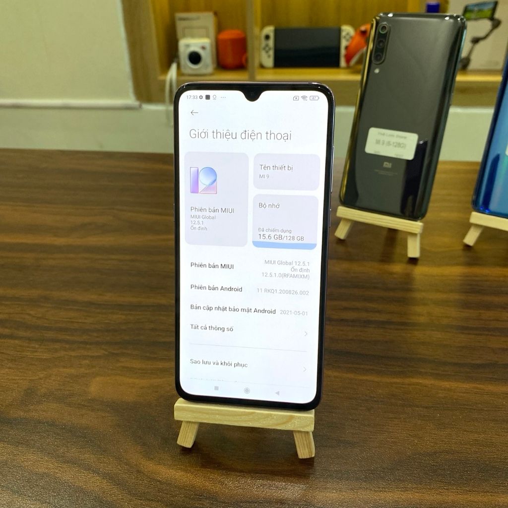Điện thoại Xiaomi Mi 9 Rom Quốc tế tiếng Việt - Snapdragon 855 ram 8G 128G