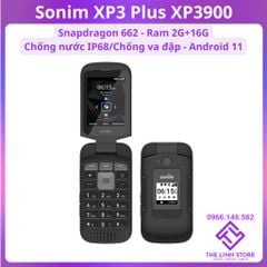 Điện thoại Sonim XP3 Plus XP3900 siêu bền chuẩn quân đội - Snapdragon 662 Android 11