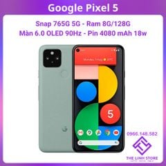 Điện thoại Google Pixel 5 màn OLED 90Hz - Ram 8G 128G
