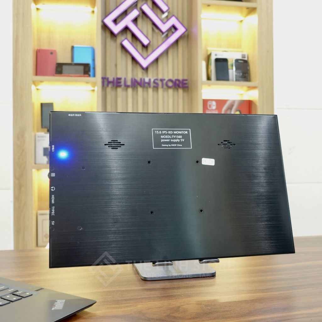 Màn hình di động DXOP có tích hợp Pin 13 15 inch IPS - Không cần cấp nguồn
