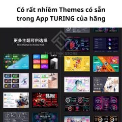 Màn hình thông minh TURING 5 inch IPS hỗ trợ thẻ nhớ, gắn trực tiếp vào Main PC, kết nối qua USB không cần AIDA64