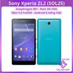 Điện thoại Sony Xperia ZL2 (Z2a) màn 5 inch FullHD - Snapdragon 801 Ram 3G Android 6.0