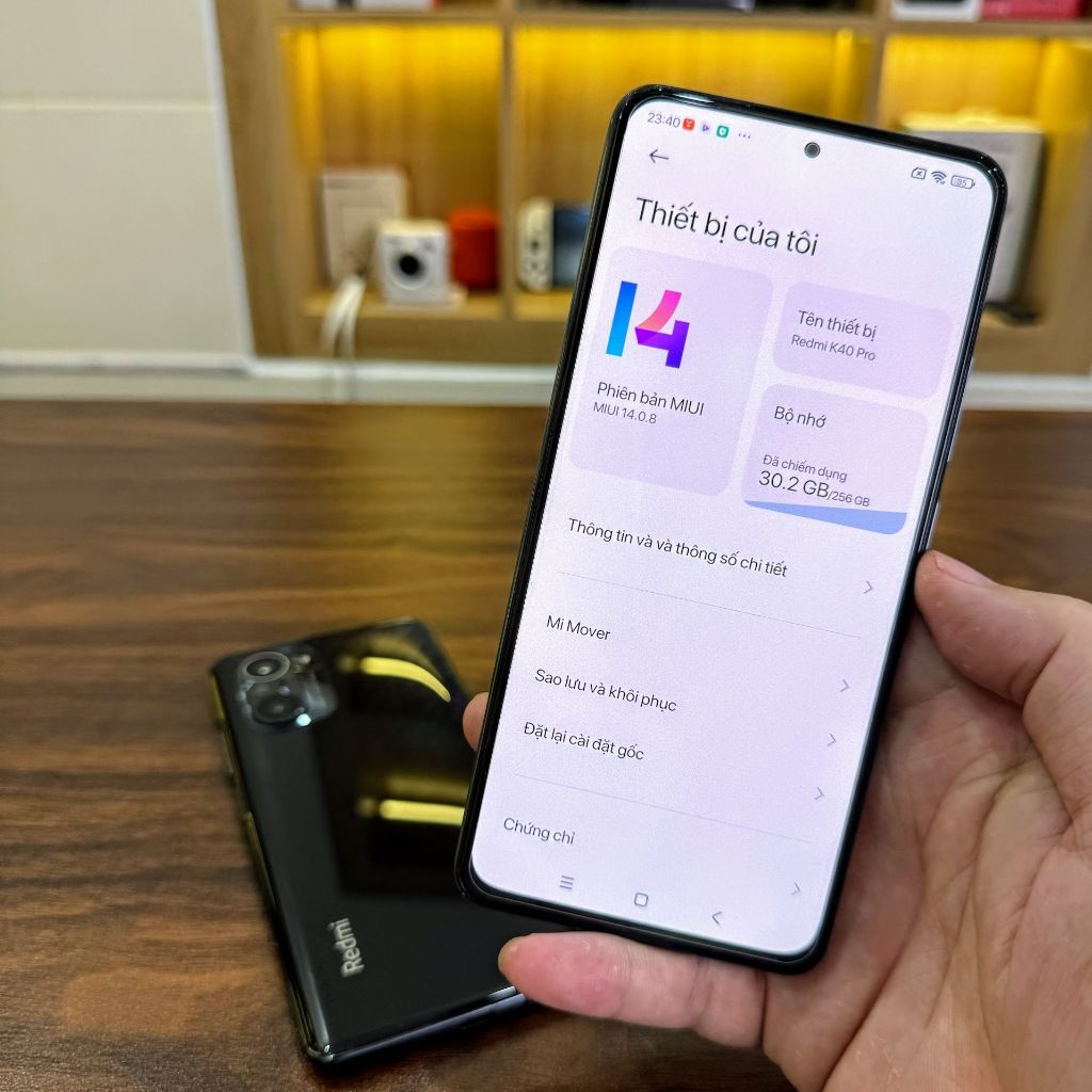 Điện thoại Xiaomi Redmi K40 Pro màn AMOLED 120Hz - Snapdragon 888 ram 8G 256G
