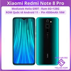 Điện thoại Xiaomi Redmi Note 8 Pro ROM Quốc tế - Helio G90T ram 6G