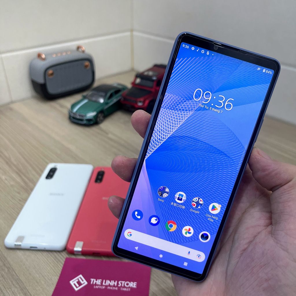 Điện thoại Sony Xperia 10 III (Mark 3) màn OLED 1 tỉ màu - Snap 690 5G ram 6G 128G