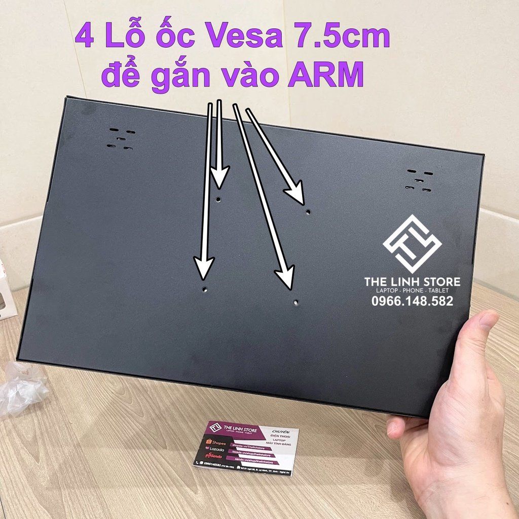 Màn hình di động 14 inch IPS 2.5K TypeC Thunderbolt - Tặng kèm bao da