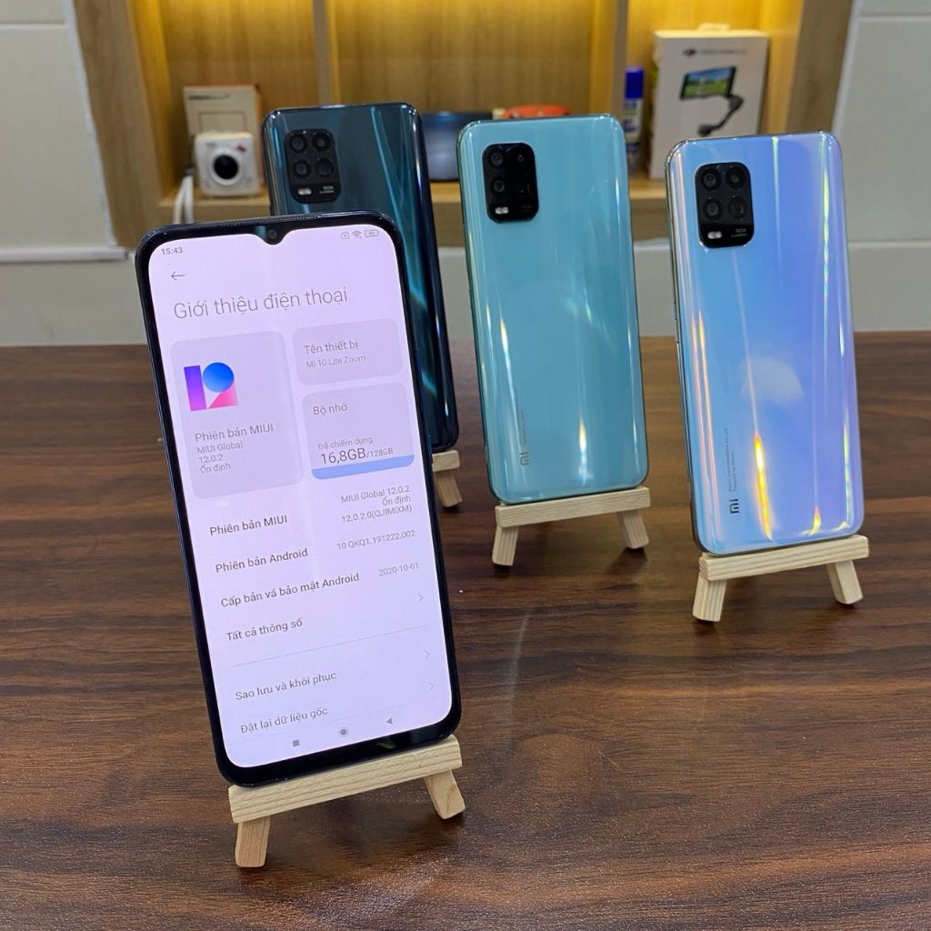 Điện thoại Xiaomi Mi 10 Lite 5G Rom Quốc tế tiếng Việt - Snapdragon 765 5G ram 6G 128G
