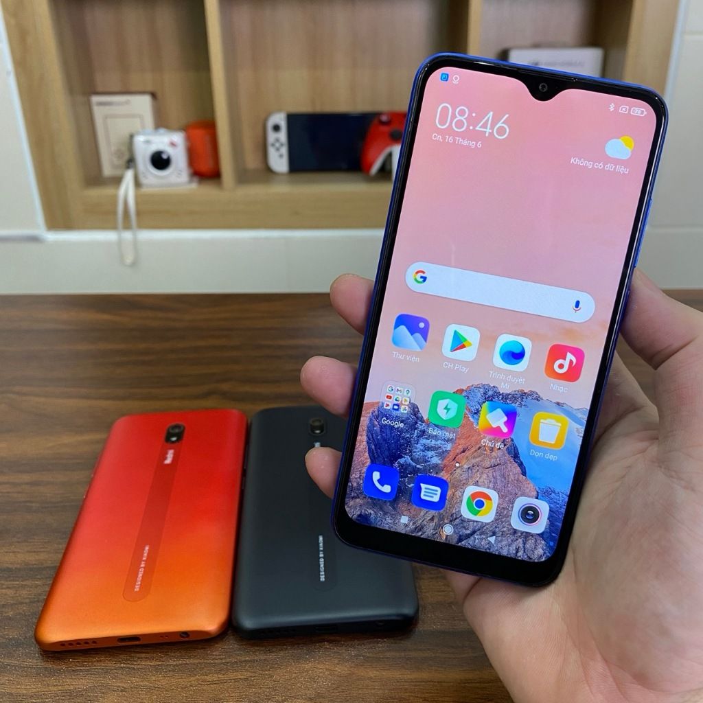 Điện thoại Xiaomi Redmi 8A Rom Quốc tế sẵn - Ram 4G 64G Pin 5000mAh