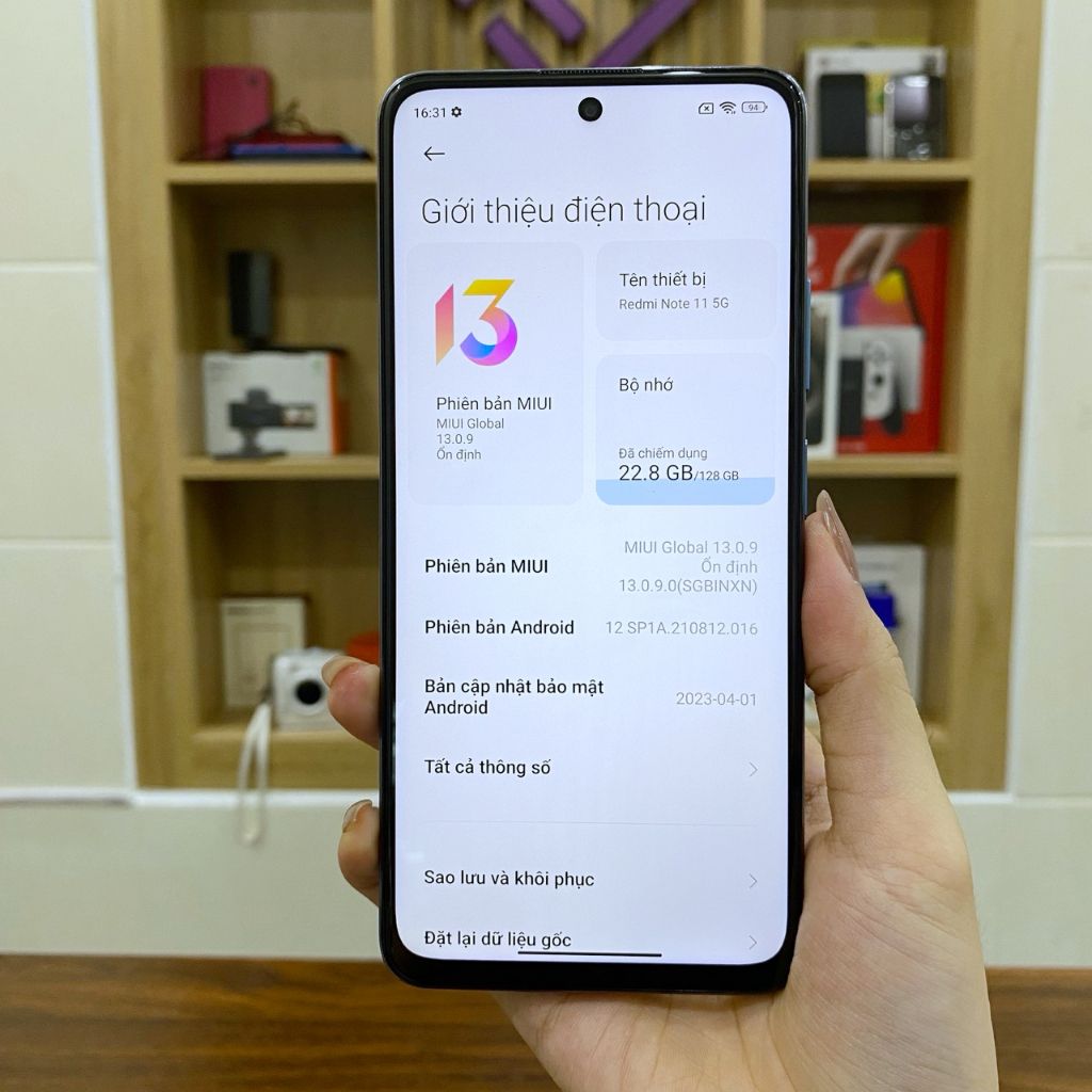 Điện thoại Xiaomi Redmi Note 11 5G Rom Quốc tế - Dimensity 810 ram 6G 128G màn 90Hz