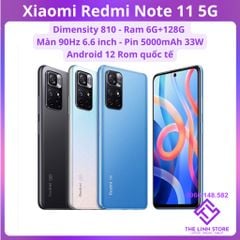 Điện thoại Xiaomi Redmi Note 11 5G Rom Quốc tế - Dimensity 810 ram 6G 128G màn 90Hz