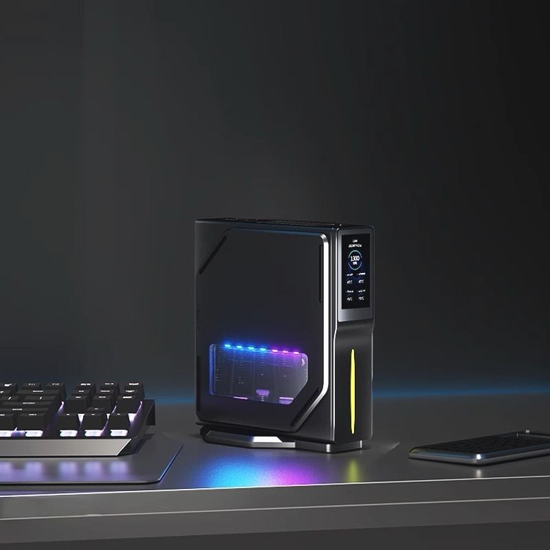 Máy tính Mini PC Intel NUC S1 có màn hình LED - intel N100 thế hệ 12 Wifi Bluetooth đầy đủ