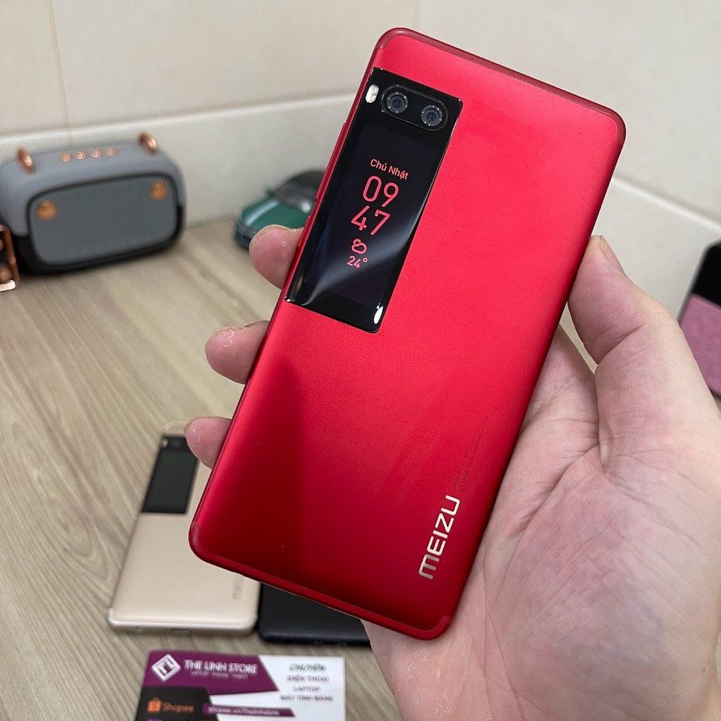 Điện thoại Meizu Pro 7 có 2 màn hình Amoled - Helio P25 ram 4G 64G