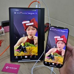 Màn hình di động 14 inch IPS hỗ trợ xuất hình từ i.Phone, hỗ trợ Thunderbolt