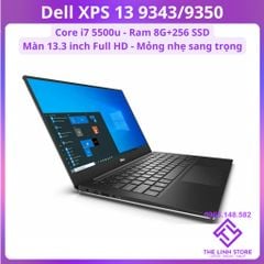 Laptop Dell XPS 13 9343 Core i7 5500u 8G 256G SSD - Màn 13 inch FullHD