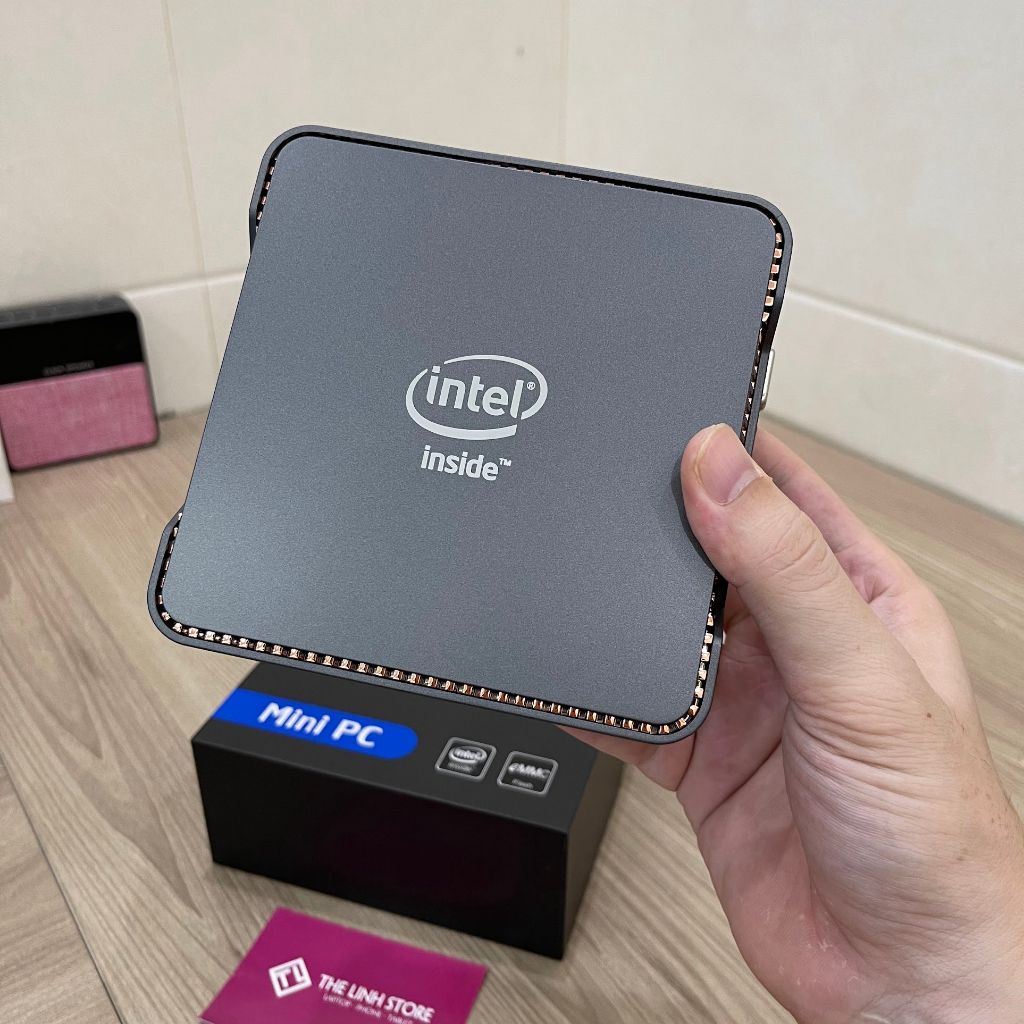 Máy tính Mini PC Intel NUC GK3 Plus mới FullBox - intel N100 thế hệ 12 ram 16G 512G