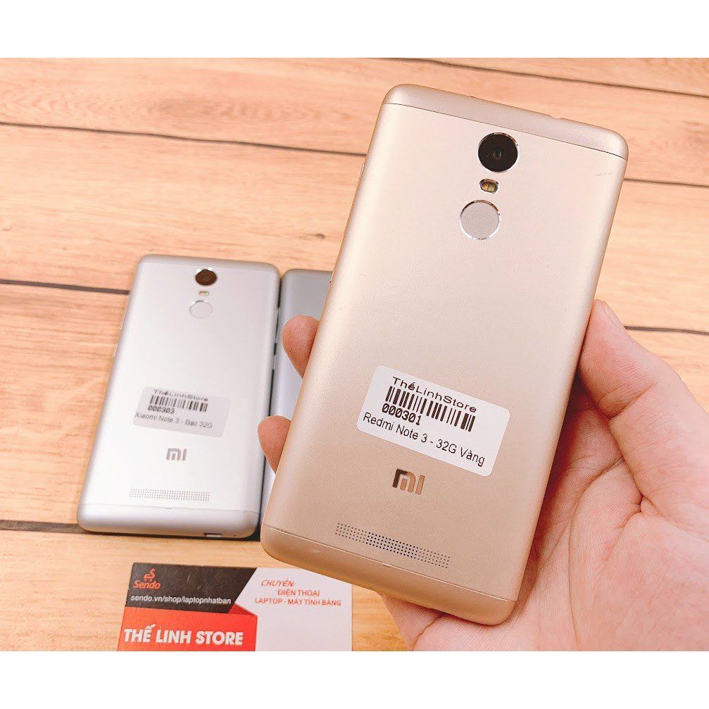 Điện thoại Xiaomi Redmi Note 3 2 Sim - Chip Helio lõi 8, Vân tay