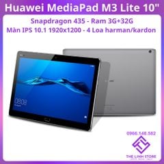 Máy tính bảng Huawei MediaPad M3 Lite màn 10 inch - có 4 loa harman kardon