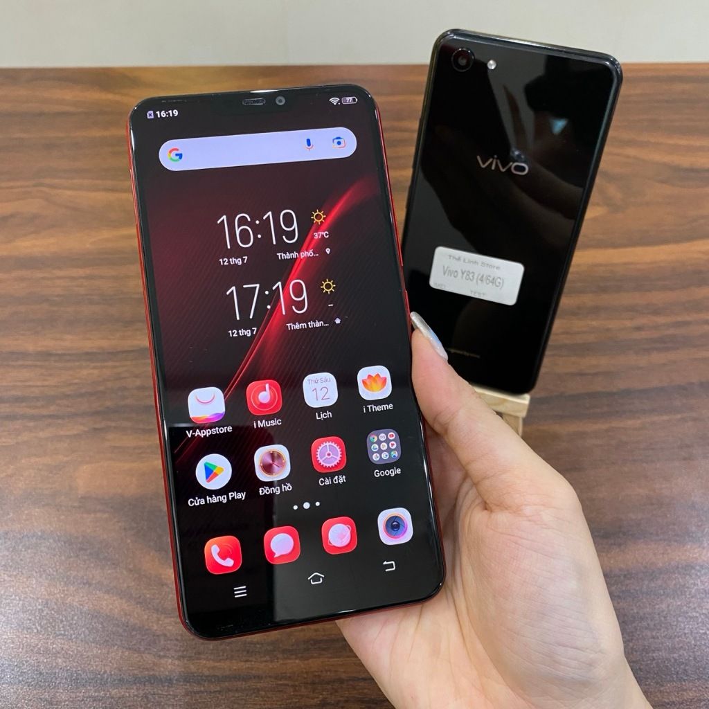 Điện thoại Vivo Y83 Màn 6.2 inch Ram 4G 64G - Helio P22 Rom quốc tế