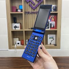 Điện thoại nắp gập Kyocera 501KC hỗ trợ 4G - Có màn phụ Loa to sóng tốt