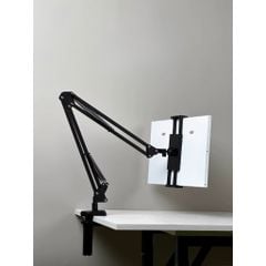 Giá đỡ tay nâng cho Màn hình di động, máy tính bảng kẹp cố định vào bàn