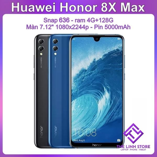 Điện thoại Huawei Honor 8X Max màn 7.12 inch - Snap 636 pin 5000mAh